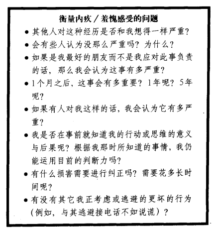 该如何应对内心深处的内疚和自责